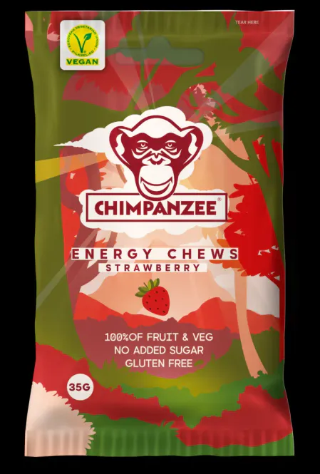 Hovedbilde CHIMPANZEE Energy Chew Strawberry 35g