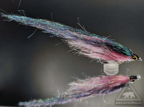 ARCTICFLIES Green/pink Minnow #8
