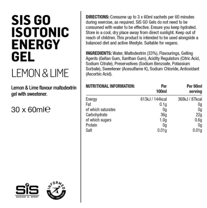 Hovedbilde SIS Go Isotonic Energy gel